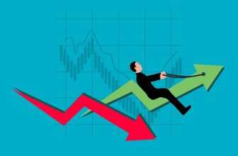 chart, arrow, businessman
