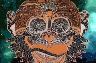 nft, monkey, portrait