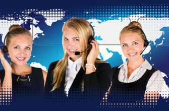 call center, headset, woman