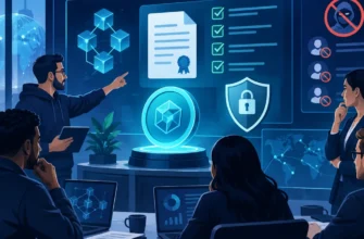 Équipe préparant une communication sécurisée pour le lancement d’un token crypto